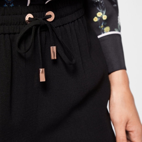 Ted Baker Black Drawstring Pants - Picture 6 of 13